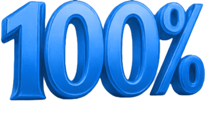 100%